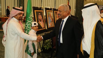 القنصلية السعودية بالسويس تحتفل باليوم الوطني الـ ٨٩  للمملكة (صور)