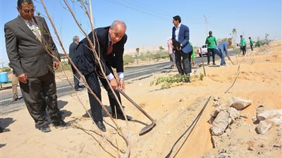 محافظة الوادي الجديد تحتفل بعيدها القومي بحضور المحافظين السابقين (صور)