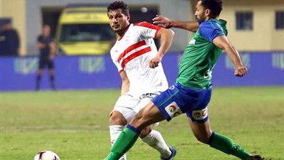 عاجل - طرد طارق حامد في مباراة الزمالك والمقاصة