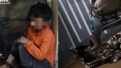 شرطة مكة: مقيم يُعذب زوجته ويربط أبناءه بالسلاسل