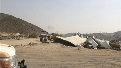 إستعادة 800 ألف متر مربع تعديات في شميسي مكة