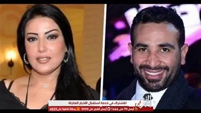 احمد سعد ينفى تصالحه مع سمية الخشاب 