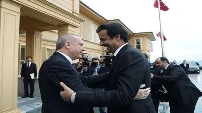 بعد القصف التركي على سوريا.. أمير قطر يبحث تعزيز العلاقات مع أردوغان  