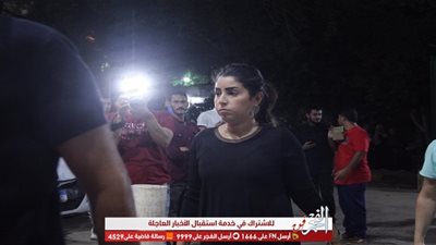 وصول أيتن عامر وسليمان عيد إلى عزاء  طلعت زكريا (صور)