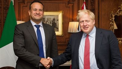 جونسون ونظيره الأيرلندي يريان طريقا لاتفاق بشأن مفاوضات 