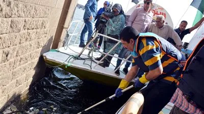 محافظ القليوبية يشارك في مبادرة أندية الروتاري لتنظيف نهر النيل (صور)