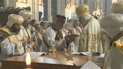 البابا تواضروس يدشن كنيسة العذراء والملاك رافائيل بفرنسا (صور)