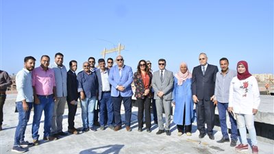 محافظ دمياط تفتتح مشروعات الصرف الصحي 