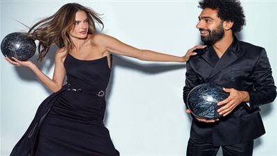 أول رد فعل من محمد صلاح بعد صوره مع أليساندرا أمبروسيو