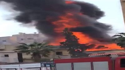 مصادر: ارتفاع عدد المصابين في حريق كنيسة مارجرجس بالمنصورة لـ6 أشخاص
