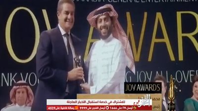 تكريم المنتج حمادة إسماعيل ضمن حفل توزيع جوائز صناع الترفيه