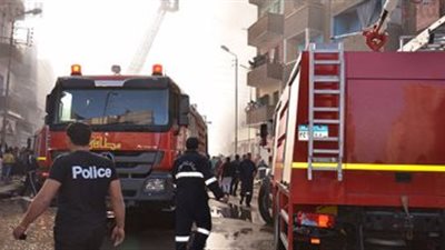 السيطرة على حريق داخل شقة سكنية بحدائق القبة 