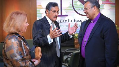 رئيس الطائفة الإنجيلية يستقبل وفدا أمريكيا إنجيليا رفيع المستوى 