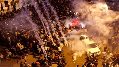 العربية: تراجع حدة تظاهرات لبنان في غالبية المناطق