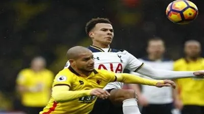 أهداف مباراة  توتنهام وواتفورد في الدوري الانجليزي اليوم