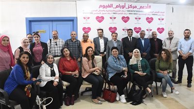 جولة تفقدية للصحفيين داخل مركز أورام الفيوم (فيديو وصور)