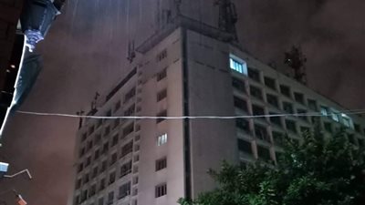 على مدار ساعة كاملة.. تساقط أمطار غزيرة على الإسكندرية 