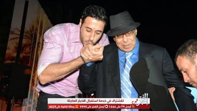 هكذا هنأ احمد السعدني والده بعيد ميلاده