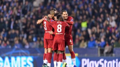 ترتيب مجموعة ليفربول في دوري أبطال أوروبا بعد نهاية الجولة الثالثة