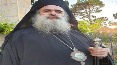 المطران عطا الله حنا يستقبل وفدا من المنظمة الأمريكية للعدالة السلام