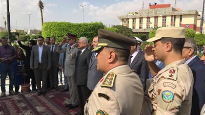 رئيس موانئ البحر الاحمر يشارك في احتفالية العيد القومى لمحافظة السويس