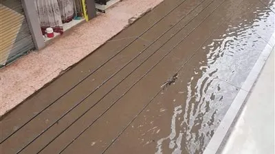 أمطار متفاوتة على دمياط يصاحبها برق ورعد