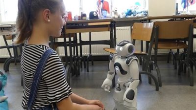 دراسة: الروبوت يساعد الطلاب في الفصول الدراسية