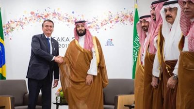 ولي العهد السعودي ورئيس البرازيل يبحثان أوجه التعاون