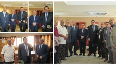 عميد أثار القاهرة يستقبل 