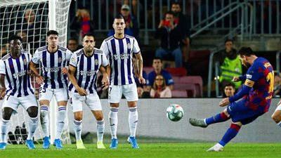 شاهد اهداف مباراة Barcelona برشلونة ضد بلد الوليد (5-1) في الدوري الإسباني (فيديو)