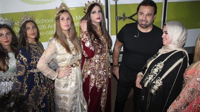 عاصي حلاني تكريم يحضر تكريم مصممة الأزياء المغربية سعاد عياش