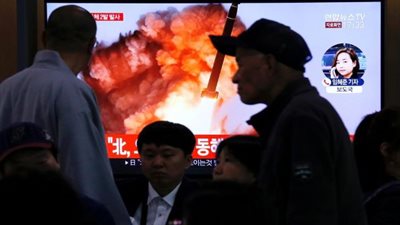 بعد تحذيرات لواشنطن.. كوريا الشمالية تطلق صاروخين في البحر