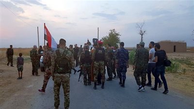 عودة الأهالي السورية إلى مدينة 