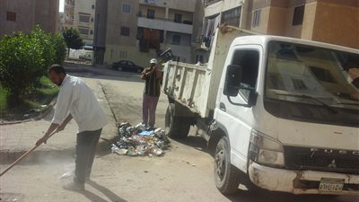 رفع 175 طن قمامة بحوش عيسي والمحمودية بالبحيرة (صور)