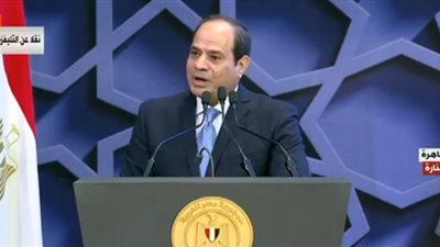 السيسي: الناس شككت في الدين بسبب ما فعله الإرهابيين 