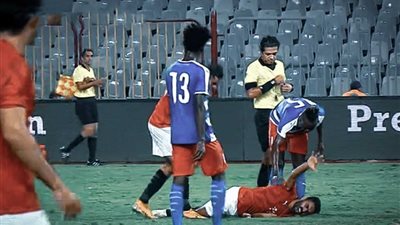 عاجل.. الكشف عن تفاصيل إصابة حسين الشحات ومدي خطورتها