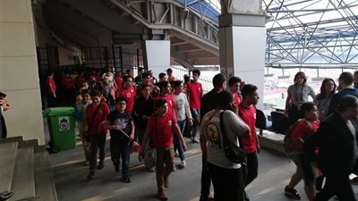 الجماهير تتوافد على ستاد القاهرة لدعم المنتخب أمام مالي (فيديو)