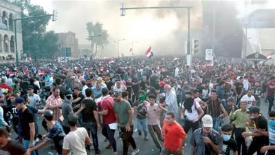 4 قتلى خلال تفريق القوات الأمنية لمتظاهرين في جنوب العراق