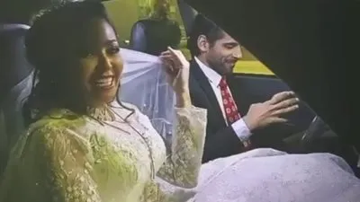 زواج داليا البحيري وحمدي الميرغني فى مسلسل 