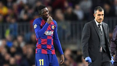 برشلونة يدرس علاج ديمبلي نفسيا