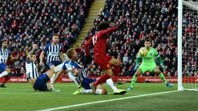 تقييم سيئ لمحمد صلاح في مباراة ليفربول وبرايتون