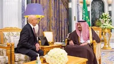 العاهل السعودى يستقبل رئيس مجلس النواب الليبي