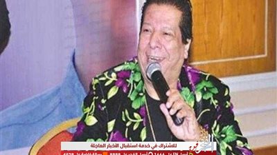 شاهد.. أخر ظهور للراحل شعبان عبد الرحيم قبل وفاته بأيام