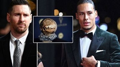 لن تصدق.. الفارق بين ميسي وفان دايك في نقاط الكرة الذهبية