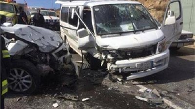 إصابة ١٤ شخص في انقلاب سيارة على طريق السنبلاوين تمى الأمديد في الدقهلية 