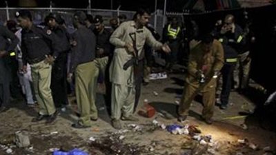 قتلى وجرحى في انفجار بمدينة لاهور الباكستانية