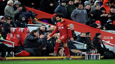 عاجل.. صلاح يقود تشكيل ليفربول ضد بورنموث.. ساديو ماني للدكة