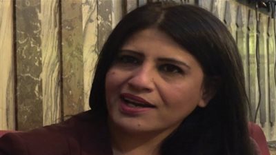 وفاة جورجينا رزق النائبة بالبرلمان السوري في حادث سير مروع