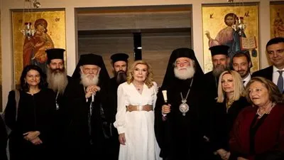 البابا ثيودروس الثاني يشهد احتفال تذكار حبل القديسة حنة بالعذراء