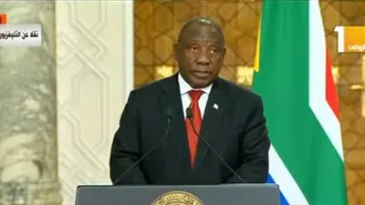 رئيس جنوب أفريقيا: سنشعر بالامتنان دائما للدعم اللامتناهي الذي نتلقاه من مصر